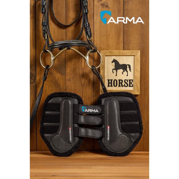 Arma Armortek Black Horse Brushing Boots - Picture 1 of 4
